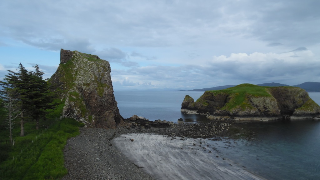 Canna, an der Hafeneinfahrt