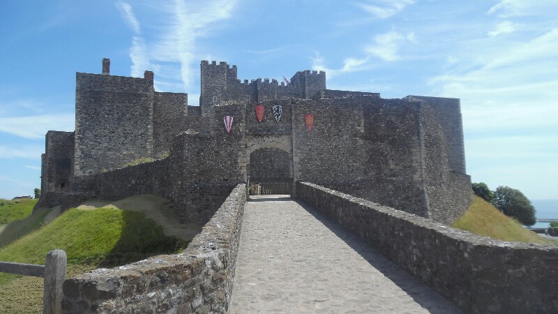 Dover Castle Hintereingang